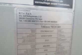 2021 MTA INTERNATIONAL TAEevo Tech 051 Chillers | Machinery For Sale (6)